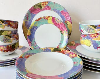 YOUR CHOICE! Vintage Block Spal "Fantasia" Dishes - Designed by M. Beni made in Portugal - Bowls Plates