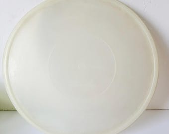 Vintage Tupperware Replacement Lid #224 - Large 12 inch Round Tupperware Lid