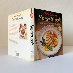 1988 Vintage Betty Crocker&#39;s SmartCook Cookbook, 1980s Betty Crocker Hardcover Cookbook, Vintage Recipes, Easy Recipes, Colored Photos