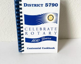 2004 Lewisville Noon Rotary Cenntennial Cookbook - Vintage Texas Cookbooks
