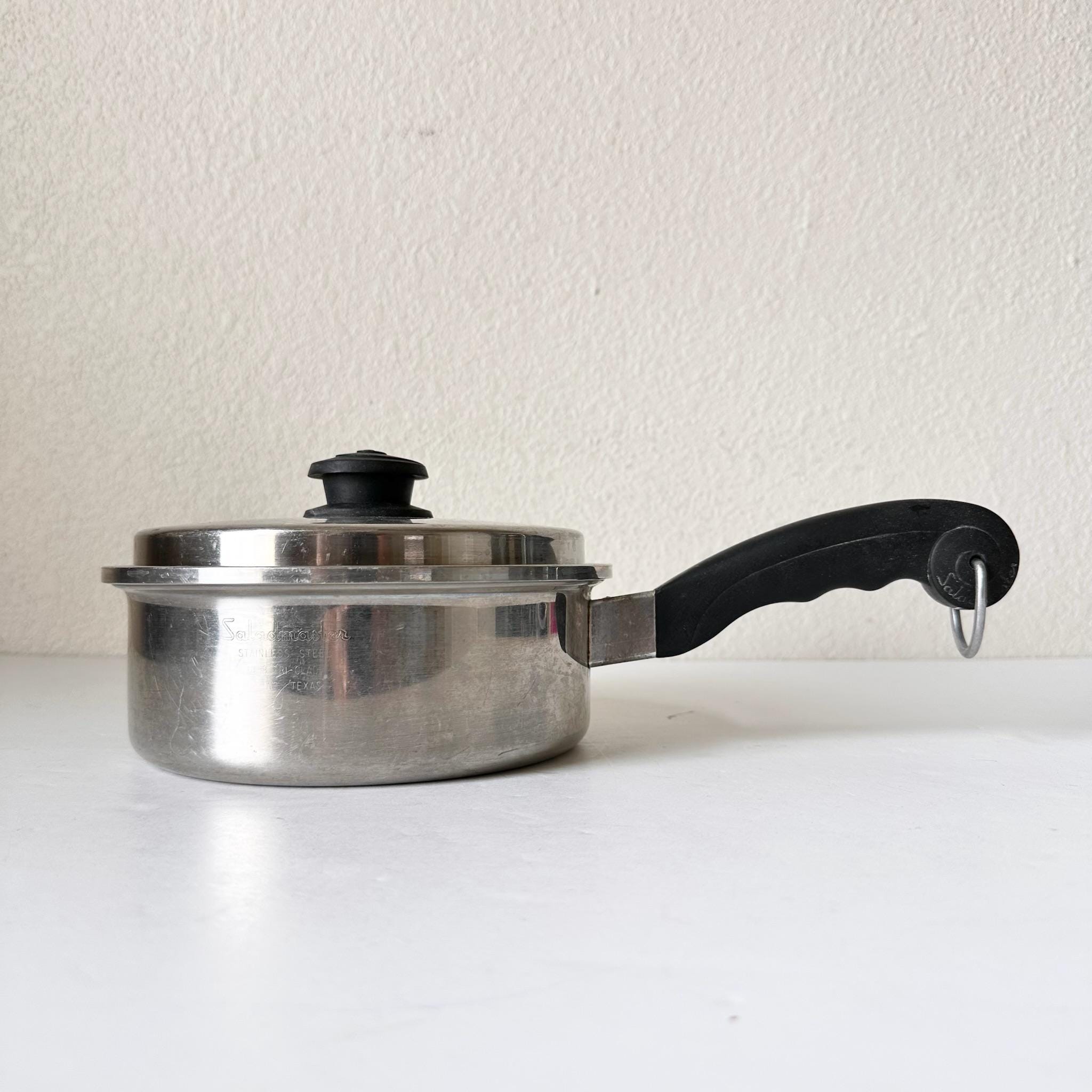 Vintage Saladmaster 2 Qt Saucepan 18-8 Tri-clad, Salad