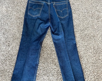 Vintage Levi’s 517 Jeans – Made in USA Straight Leg Denim - Size 38x28.5