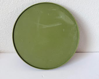 Estante giratorio Rubbermaid color verde aguacate vintage - 25 cm - Organizador de especias para cocina de mediados de siglo