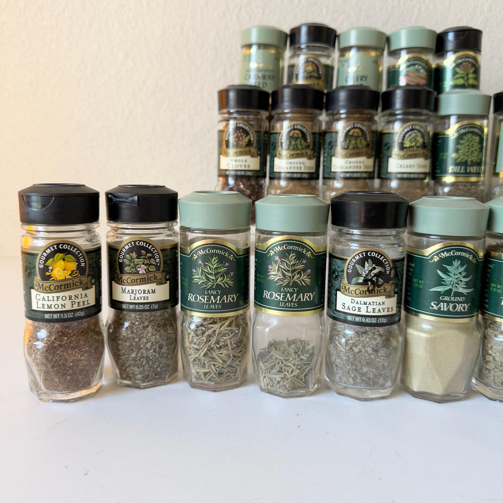 Your Choice - Vintage Mccormick Spice Jars, Mccormick Empty Spice Jars ...