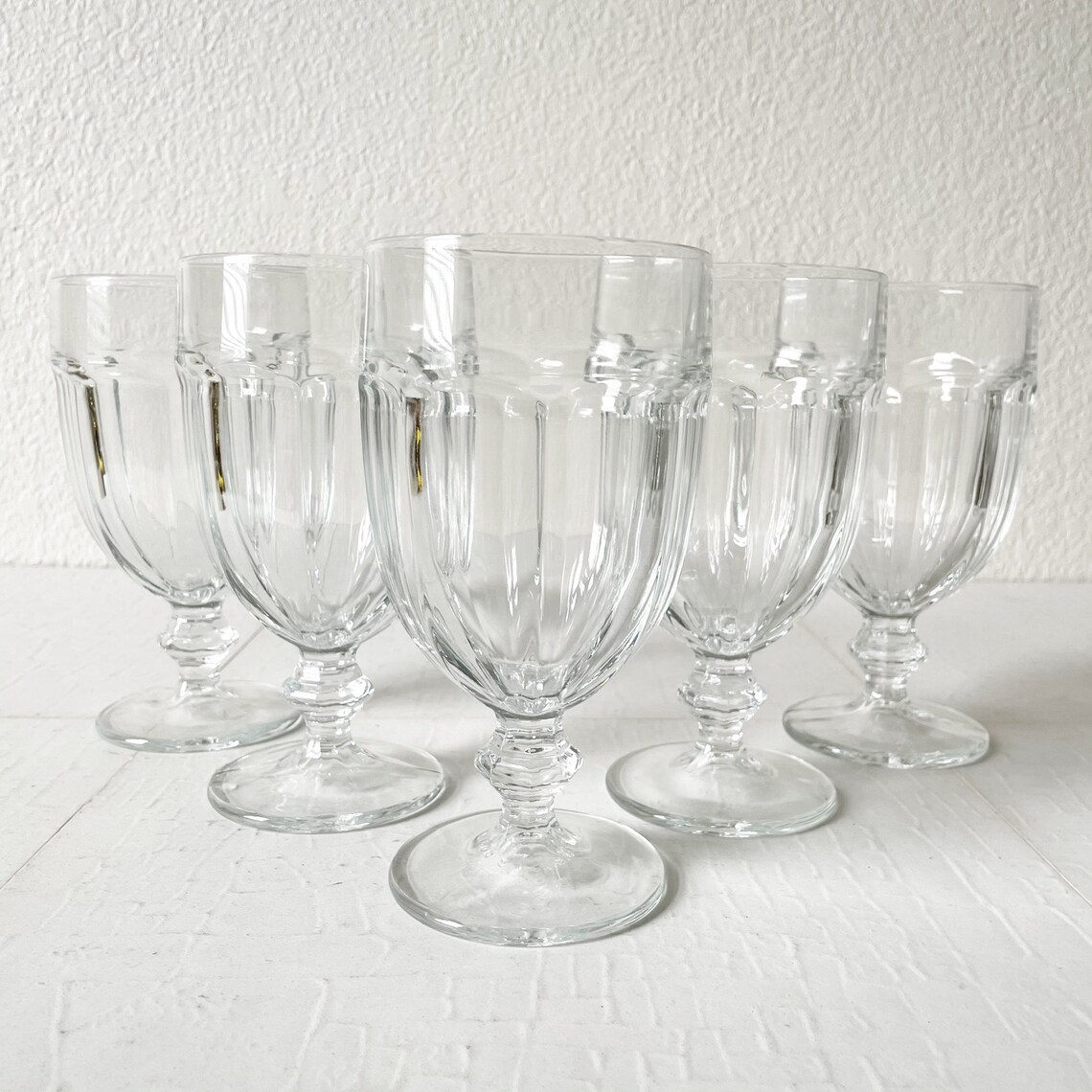 Vintage Clear Glassware Vintage Libbey Duratuff Water Etsy