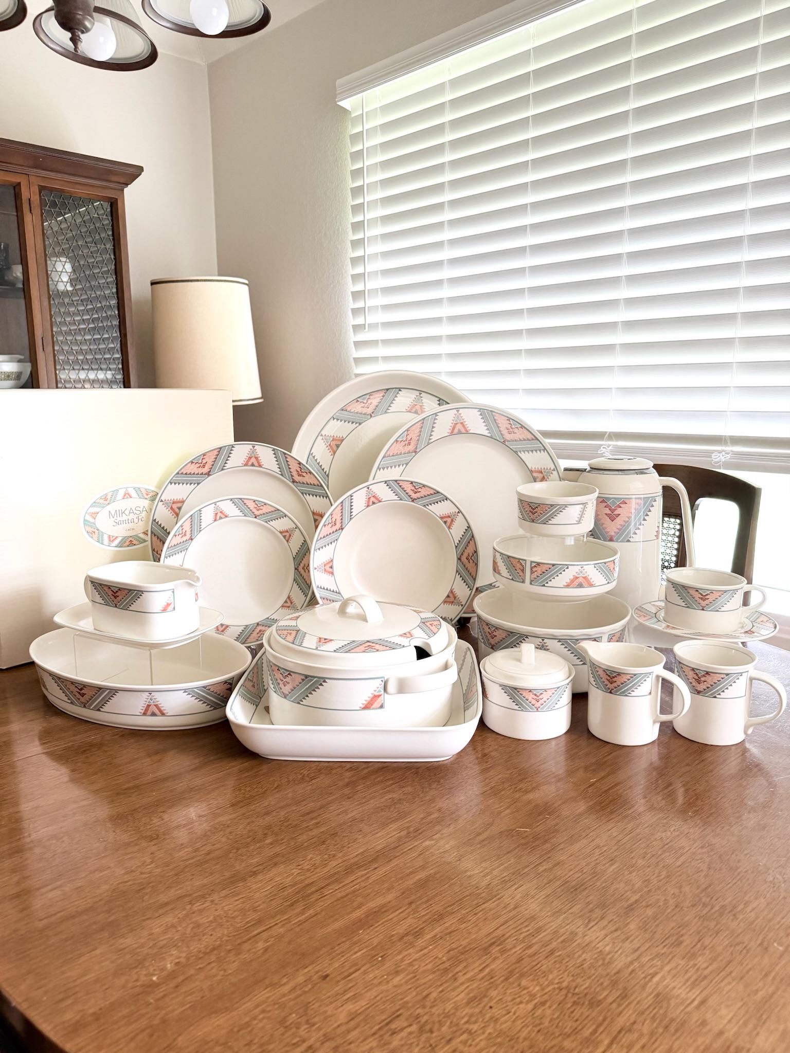 Aztec Dinnerware Set - Etsy