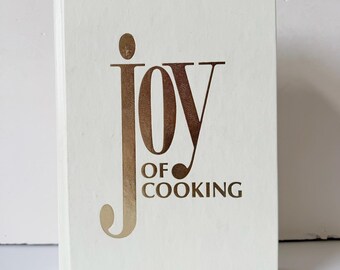 Libro de cocina vintage "El placer de cocinar" de 1975 - Libro de cocina de mediados de siglo - Recetas vintage