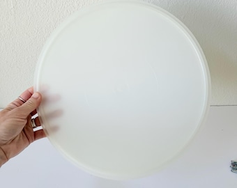 Vintage Tupperware Replacement Lid #224 - Large Sheer Round 12" Seal