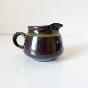 Franciscan Madeira Creamer Pitcher, Vintage Brown Green Stoneware Cream Pitcher, Mid Century Franciscanware
