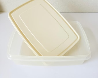 Vintage Rubbermaid Servin Saver #7 Rectangle Container 17 Cup
