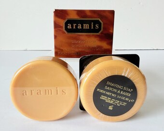Vintage ARAMIS Shaving Soap Bars - 3oz Bar - Box of 2 Sealed