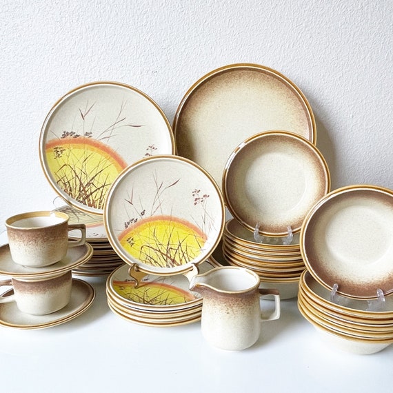 Boho dinnerware set top