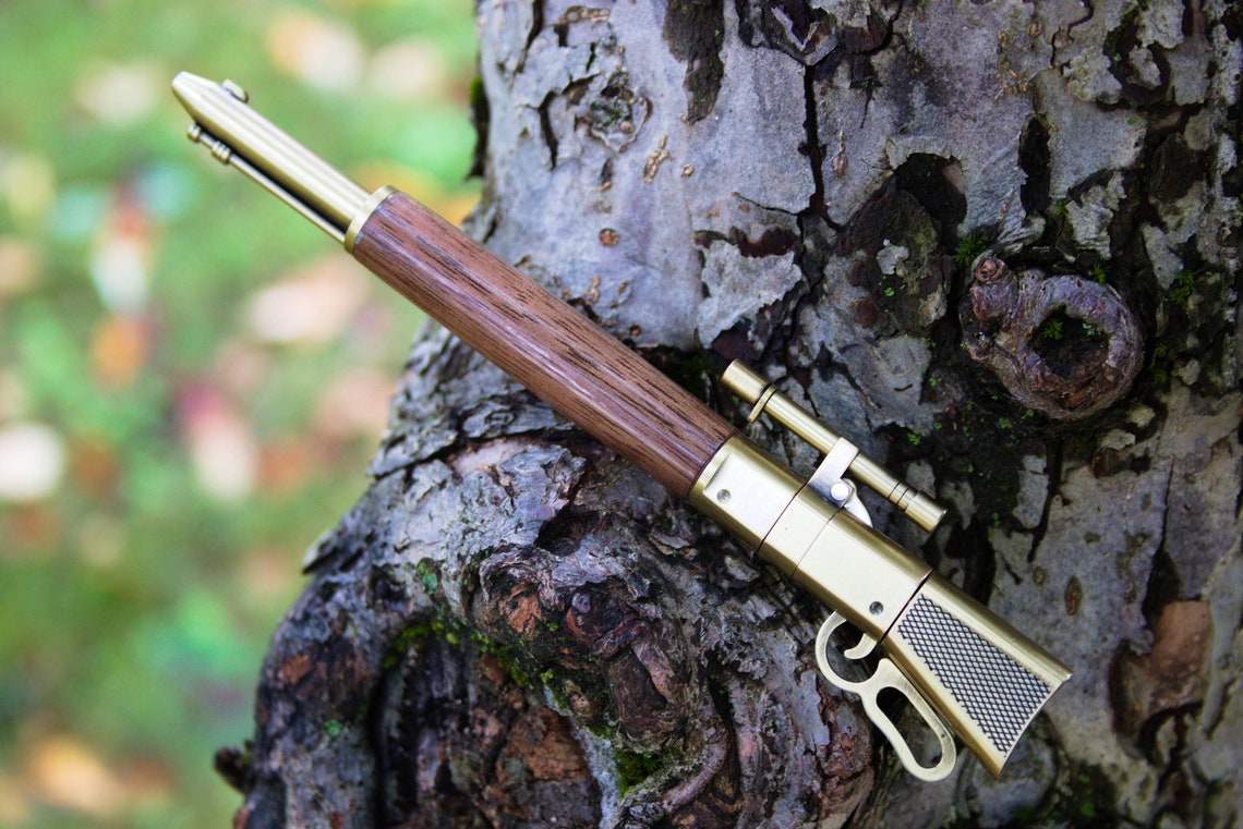 Lever Action Rifle Pen Etsy