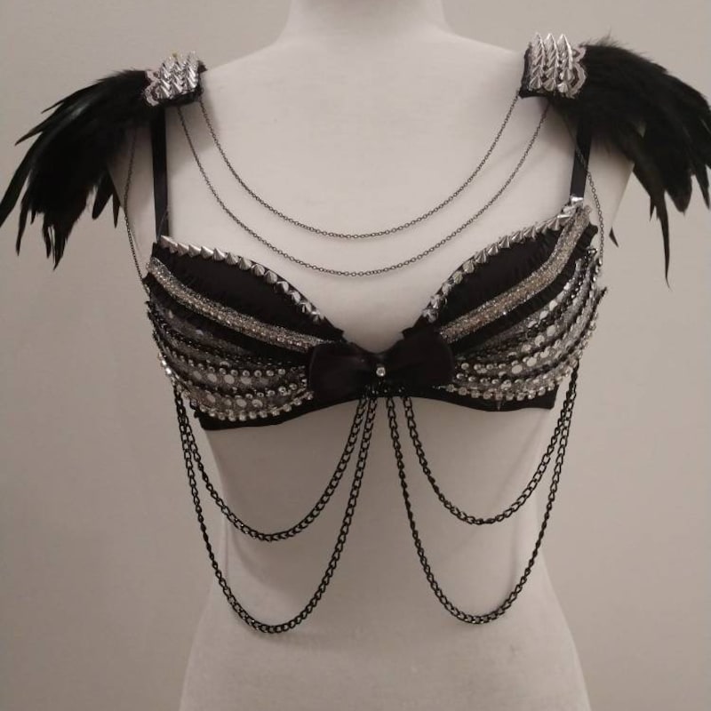 Spike Bralette Black