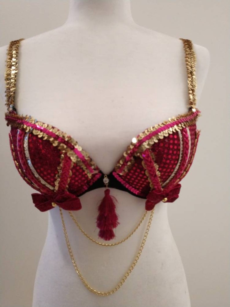 Raspberry Rave Bra