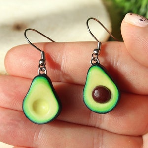 Avocado Dangle Earrings