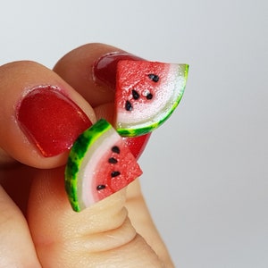 Watermelon Stud Earrings