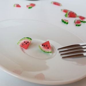 Watermelon Stud Earrings