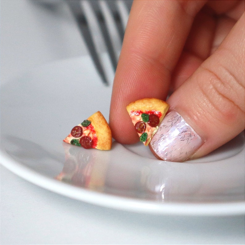 Pizza Slice Earrings