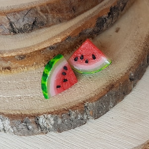 Watermelon Stud Earrings