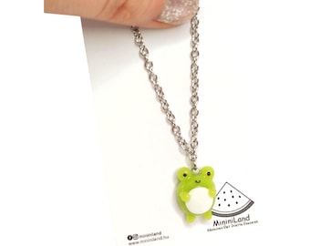 Collar de rana: joyería peculiar hecha a mano con estilo cottagecore