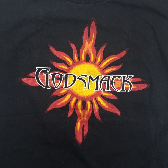 Vintage 1990s Godsmack Heavy Metal Rock 