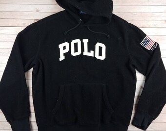 vintage polo hoodie