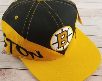 Classic Cowboy Cap Ice-Hockey-Boston-Bruins Adjustable Baseball Hat Unisex 