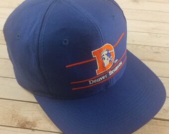 Denver Broncos Hat - Etsy