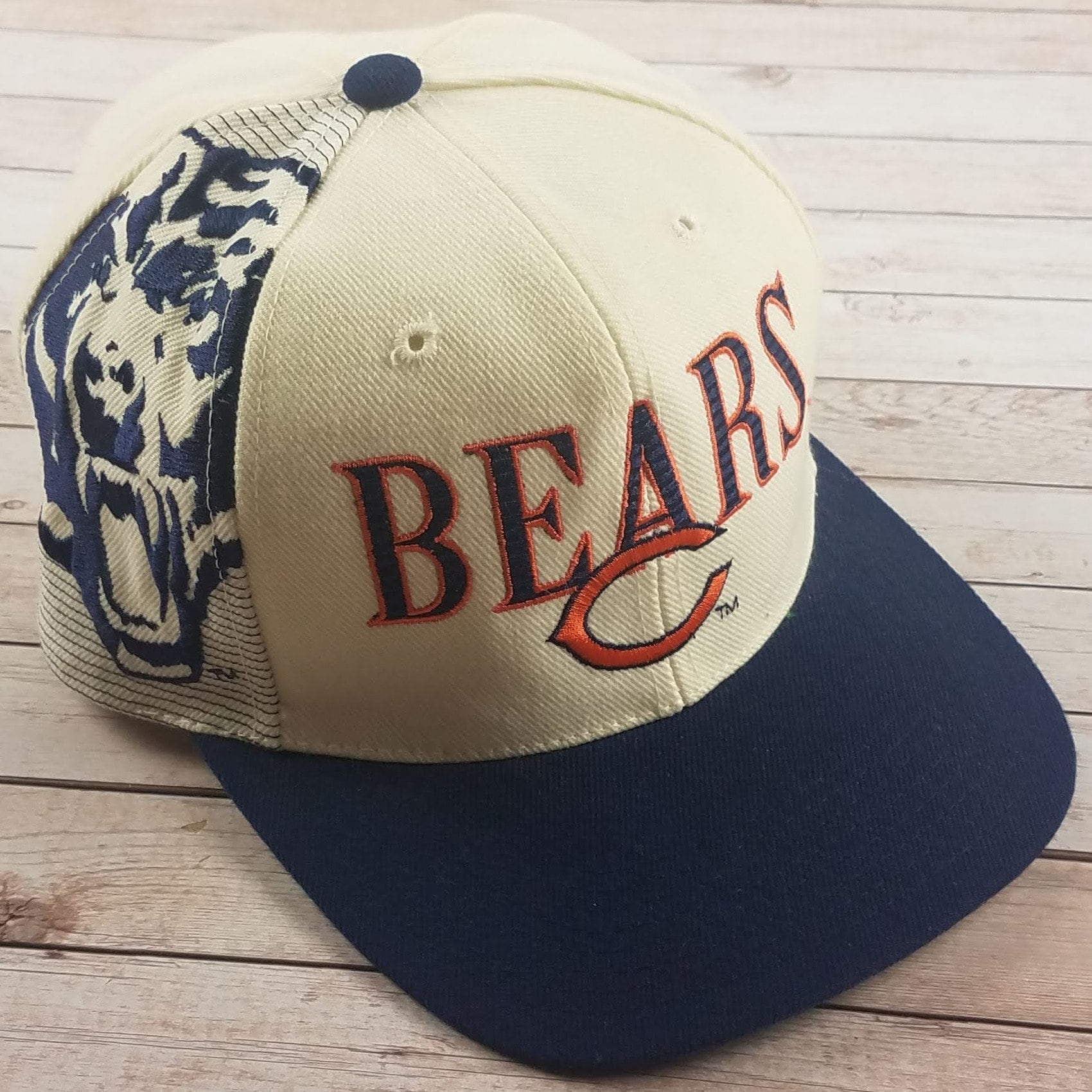 Vintage Chicago Bears SnapBack Hat Cap 90s Christmas Vacation Clark Griswold  USA