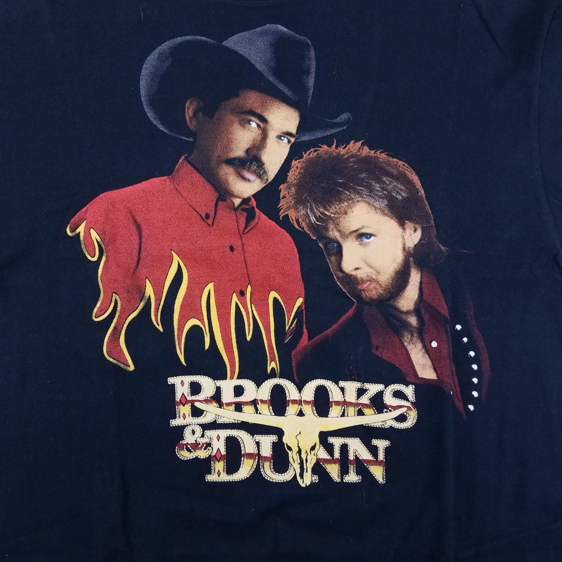 Rare Version Vintage 1990s Brooks And Dunn Country Music Tour Etsy