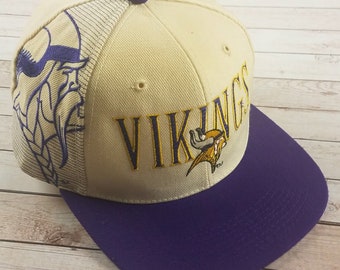 Vintage Vikings Hat - Etsy