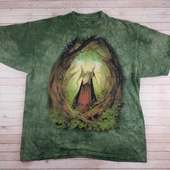 Vintage 2000s Y2K Forest Wizard the 