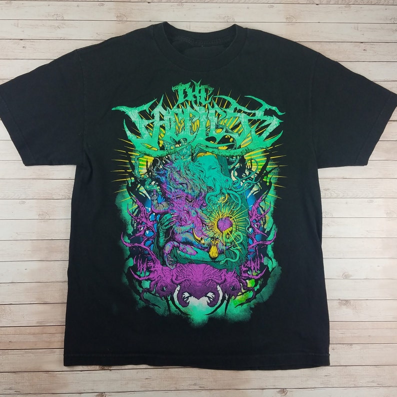 Vintage 00s Y2k The Faceless Prophet Of Contamination Double Etsy