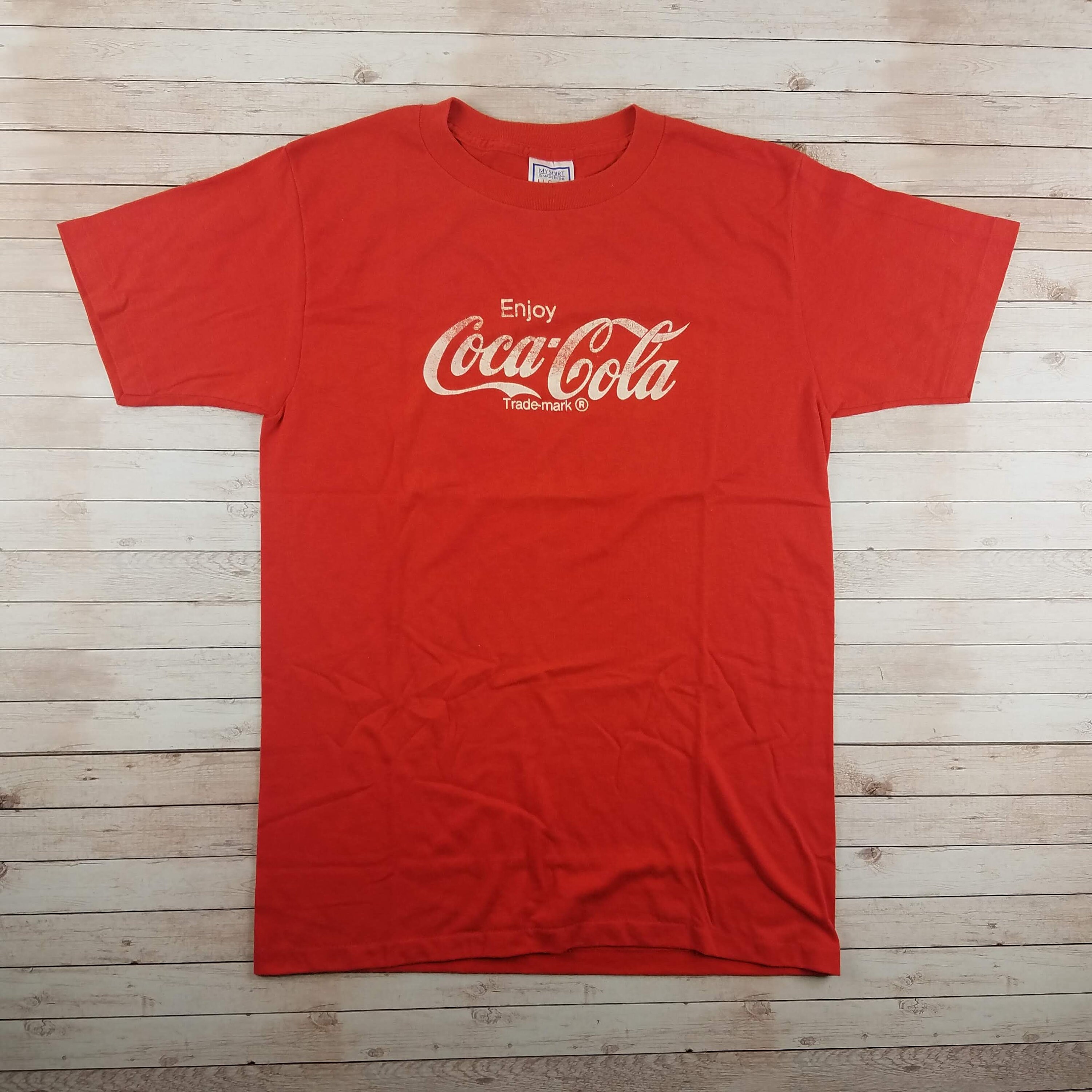 Vintage 1980s / 1990s Enjoy Coca-Cola Trademark Coke My Shirt | Etsy