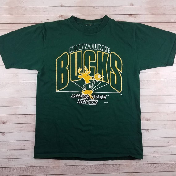 Vintage 1980s Milwaukee Bucks Spellout Bango Classic Logo NBA | Etsy
