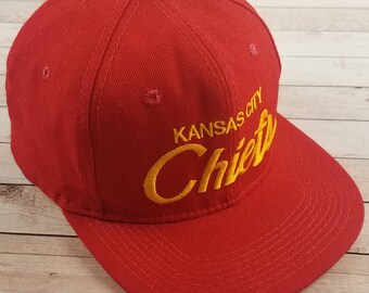 Vintage Chiefs Hat - Etsy