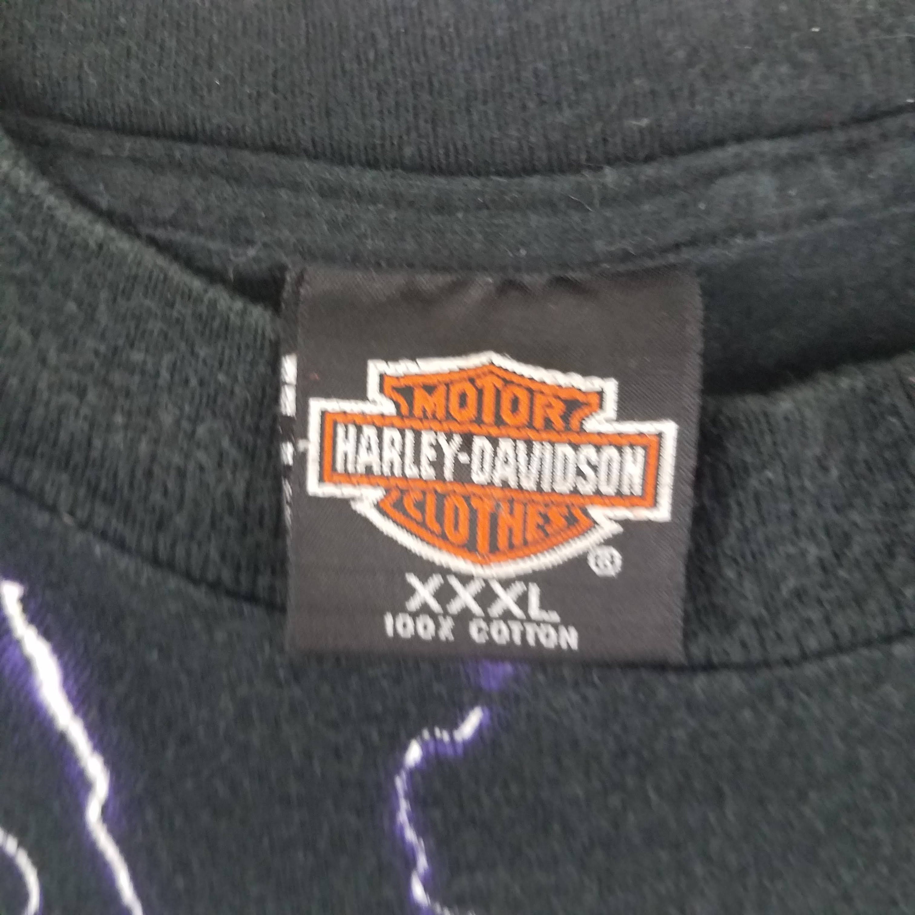 Rare Size Vintage 1990s Harley Davidson Motorcycles Purple - Etsy