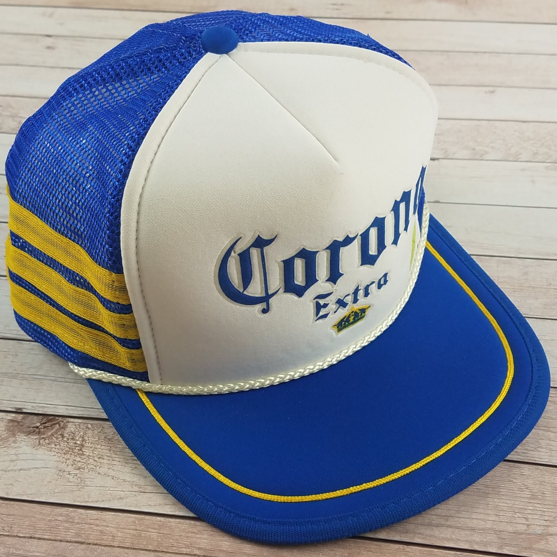 Corona Beer Crown Logo Blue Adjustable Hat 
