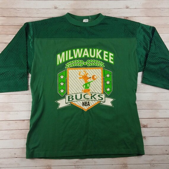 Milwaukee Bucks Tie Dye Long Sleeve Tee, Junk Food Clothing