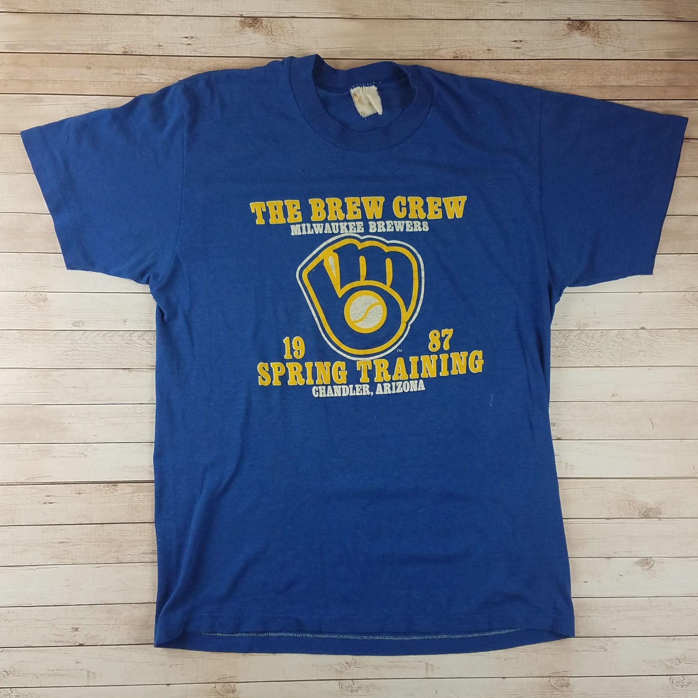Milwaukee Brewers Spring Training 2023 Tee Shirt 5T / Navy Blue