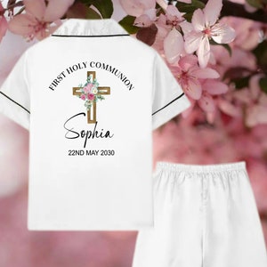 First communion pjs hotsell