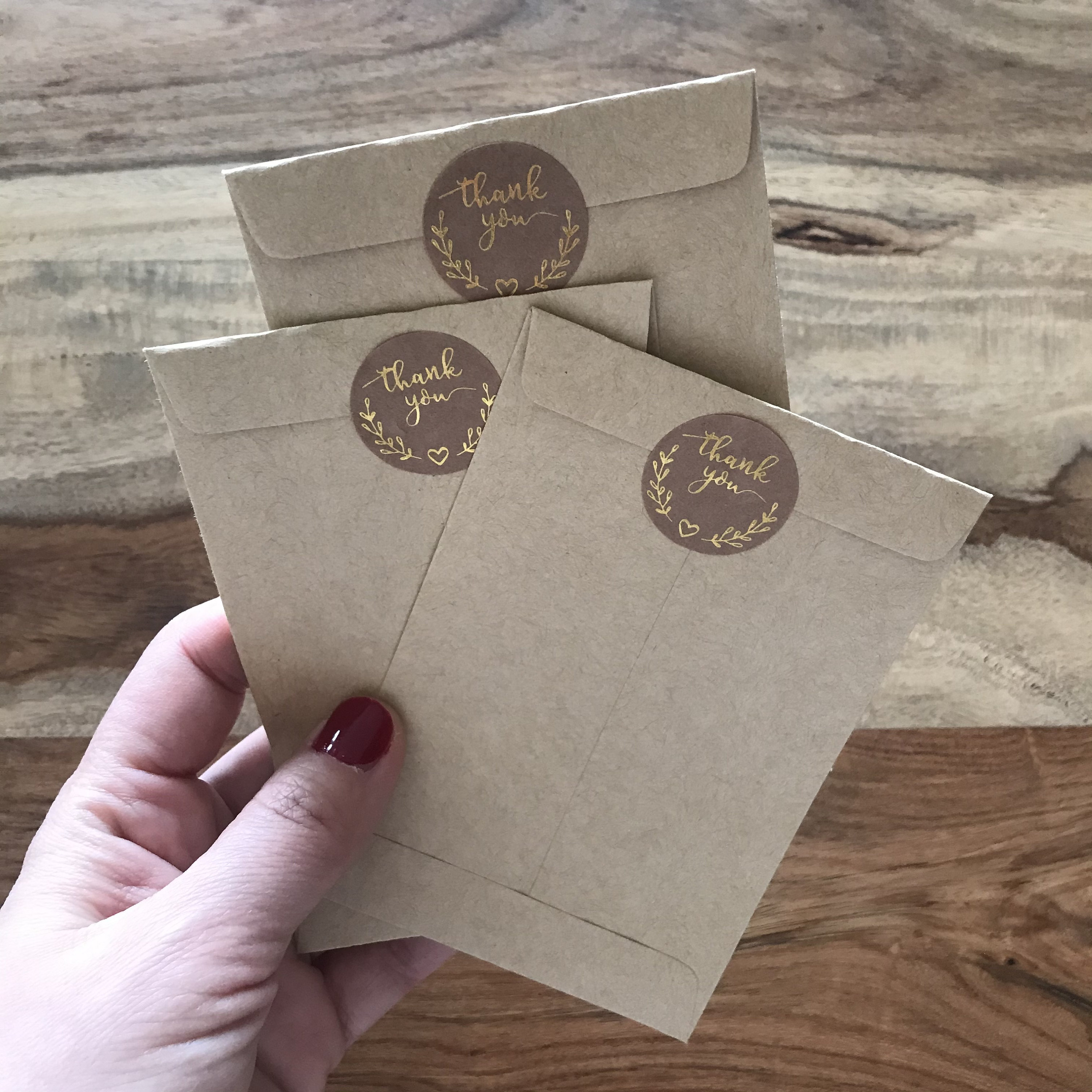 25 Small Brown Paper Envelopes Kraft Paper Envelopes Etsy Canada