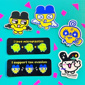 Tamagotchi Virtual Pet Stickers
