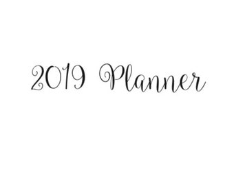 Printable planner pages | Etsy