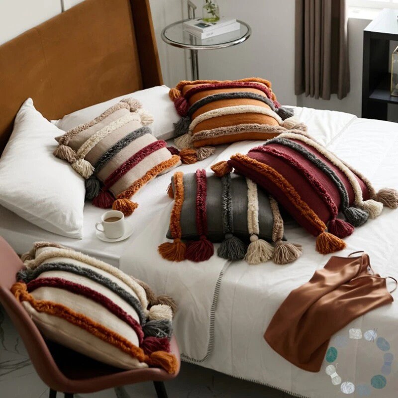 1# display08 18 Inch Cute Flamingo Throw Pillowcase Sofa Waist Cushion Cover Home Decor 