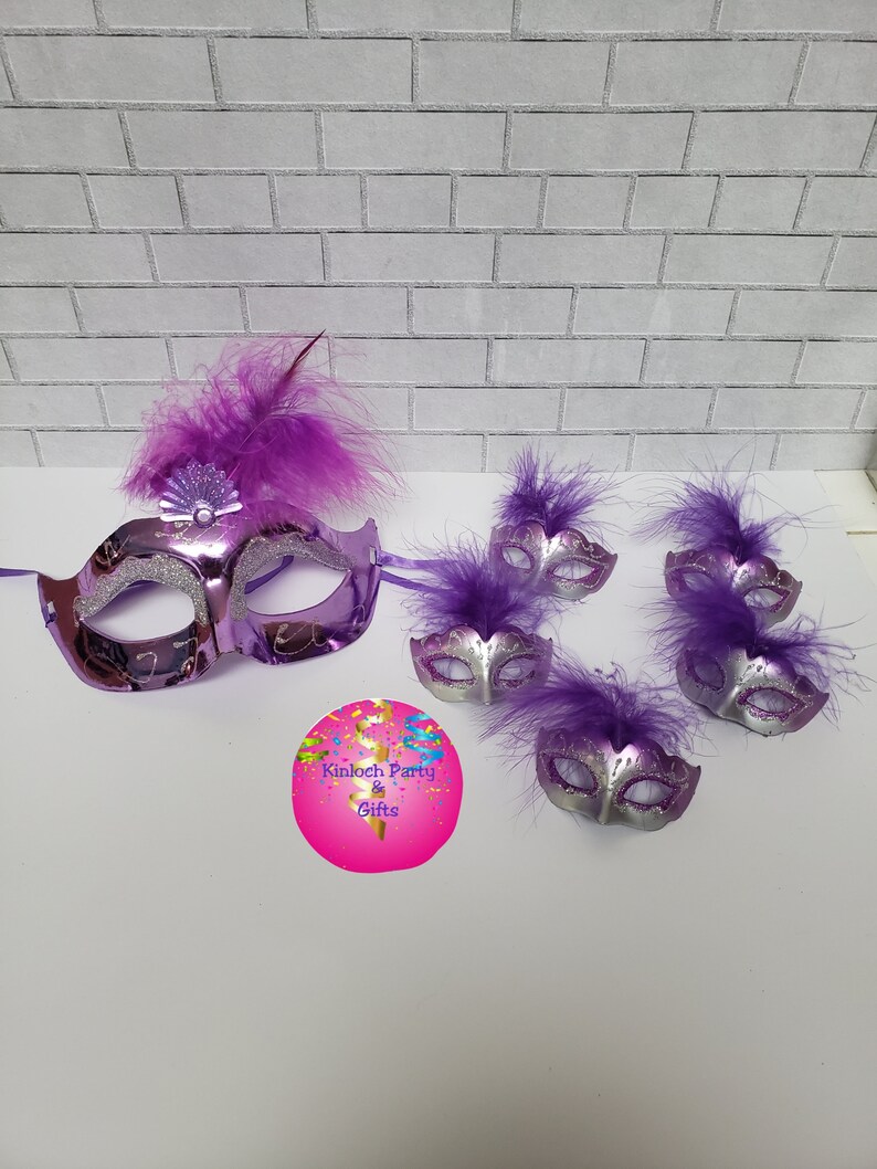 Masquerade Party Mask And Favors Masquerade Birthday Etsy