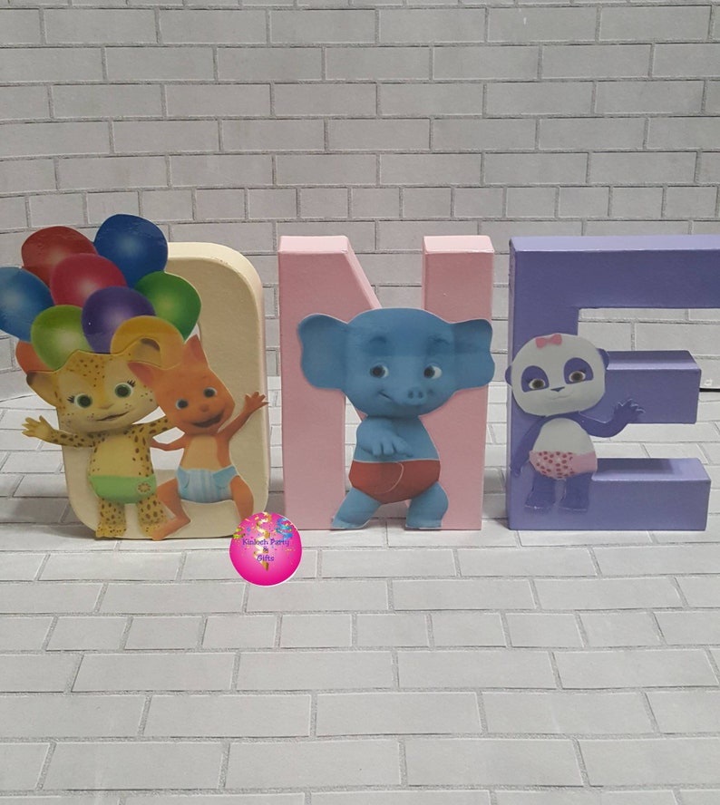 Word Party Birthday Partyword Party Girl Decorationsword Etsy