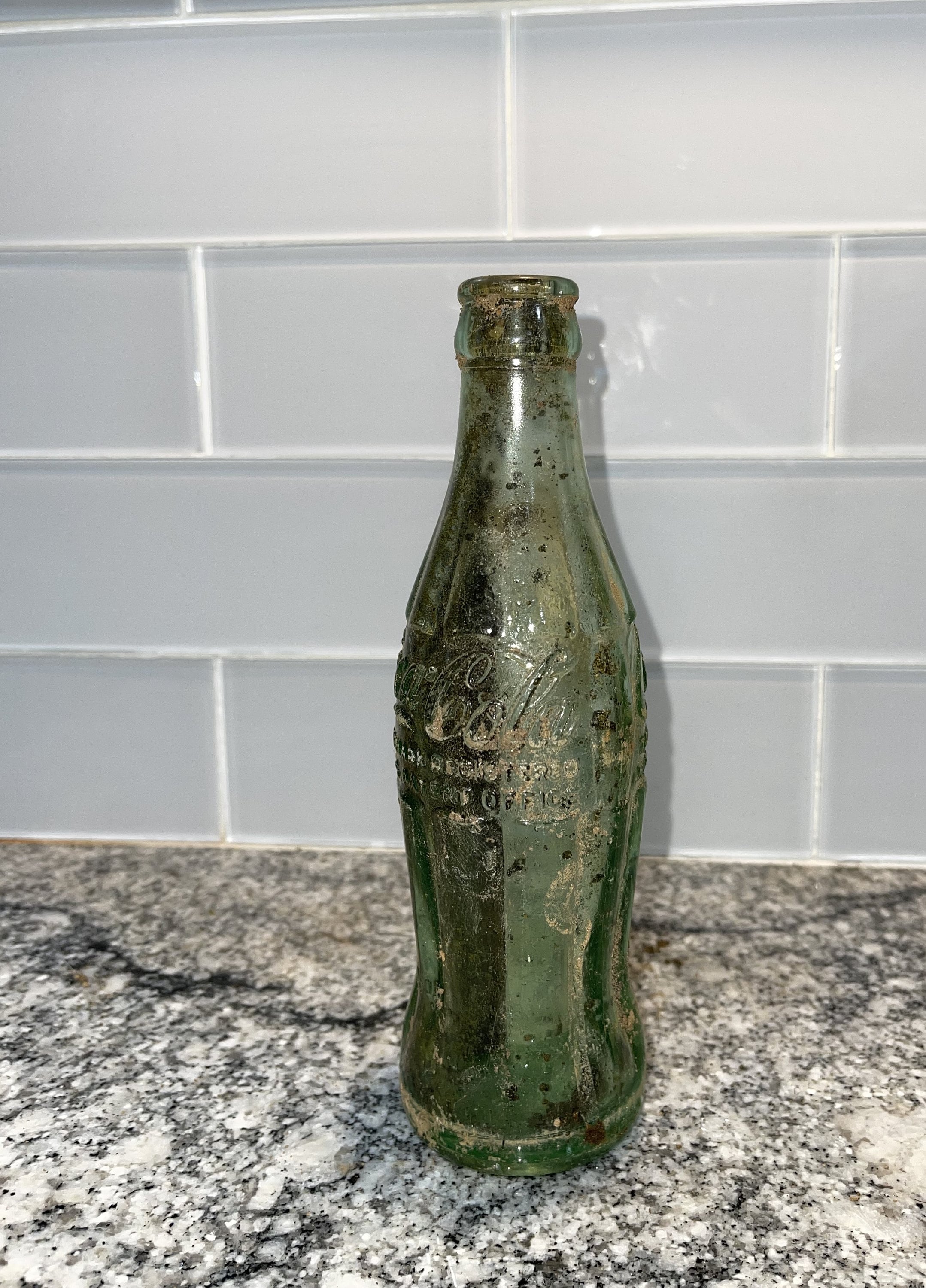 Rare Vintage Antique Coca Cola Trademark 6.5 Fl Ounce Glass