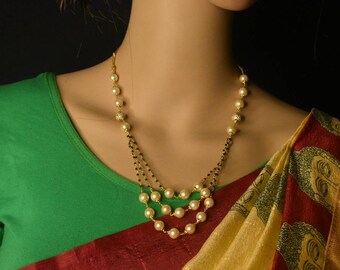 Buy Pearl Mangalsutra Online In India 